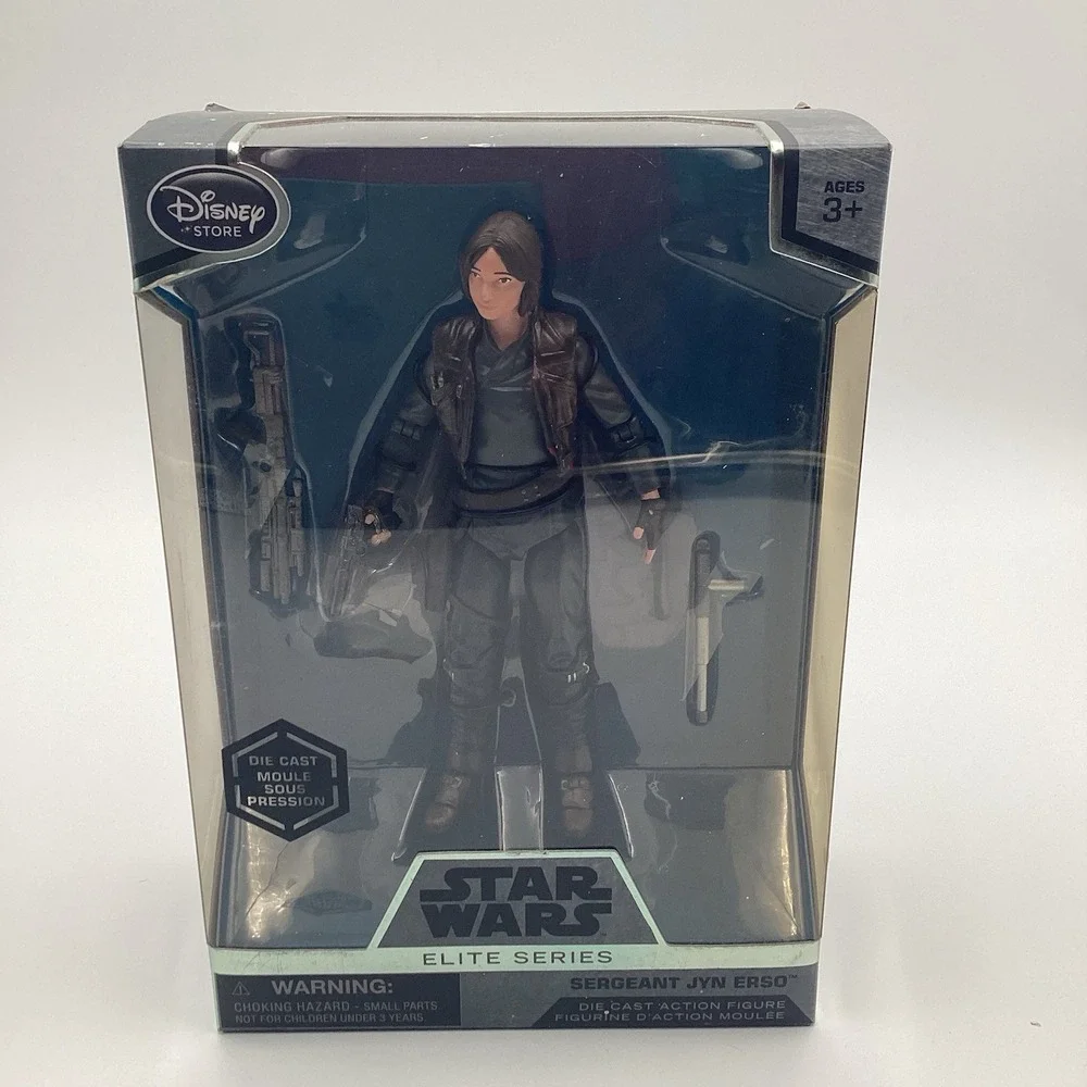 Star Wars Sergeant Jyn Erso Rogue One Elite Series Die Cast Figure Disney